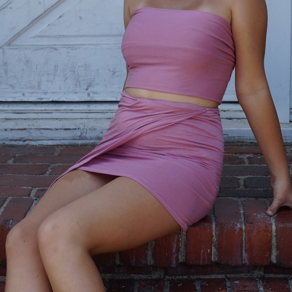 pb and poppy Dresses & Skirts - pb and poppy strapless poppy set